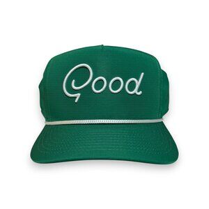 Good Good Golf Men's Green Snapback Rope Hat OSFM